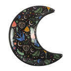 Platito Joyero "Media Luna Flores de Medianoche"