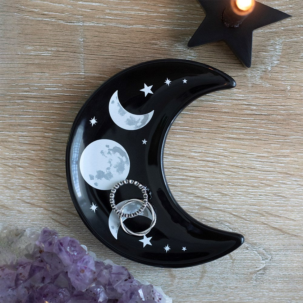 Platito Joyero "Media Luna" Triple Luna