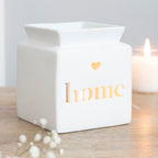 Quemador de Aceites Home Blanco