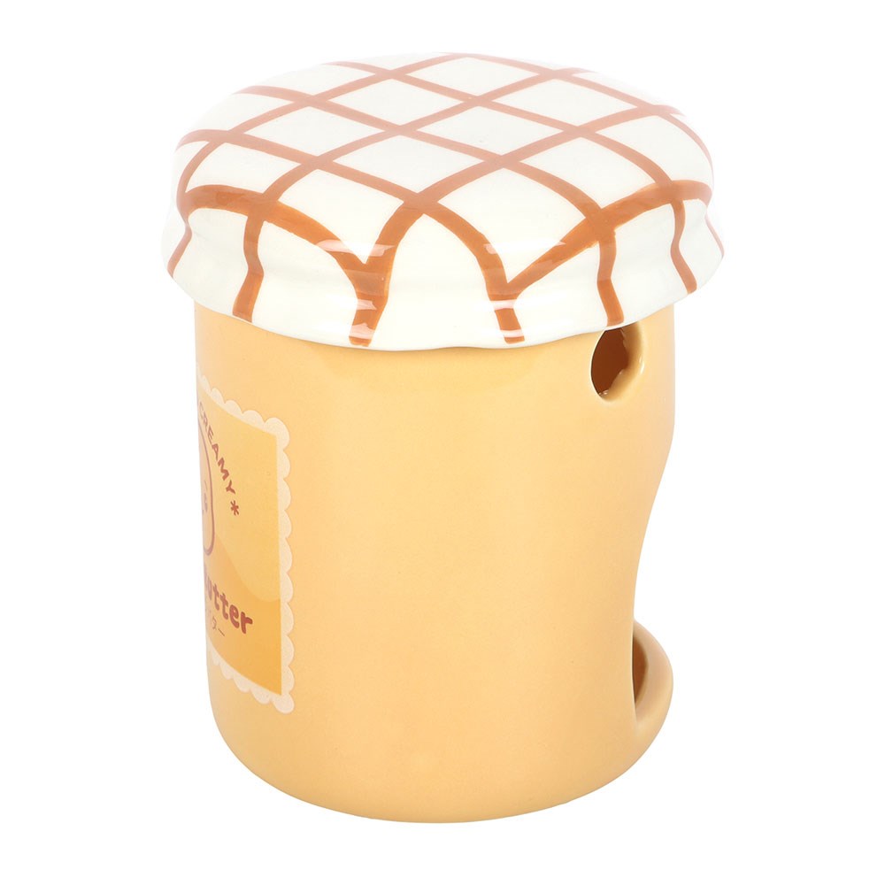 Quemador de Aceites y Cera Tarro de Crema de Cacahuete