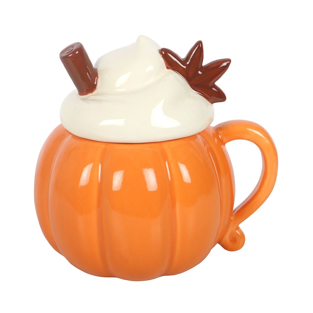Quemador de aceites y cera Calabaza con Nata AMI HOME