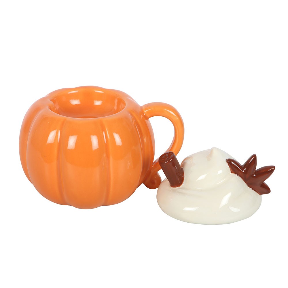 Quemador de aceites y cera Calabaza con Nata AMI HOME