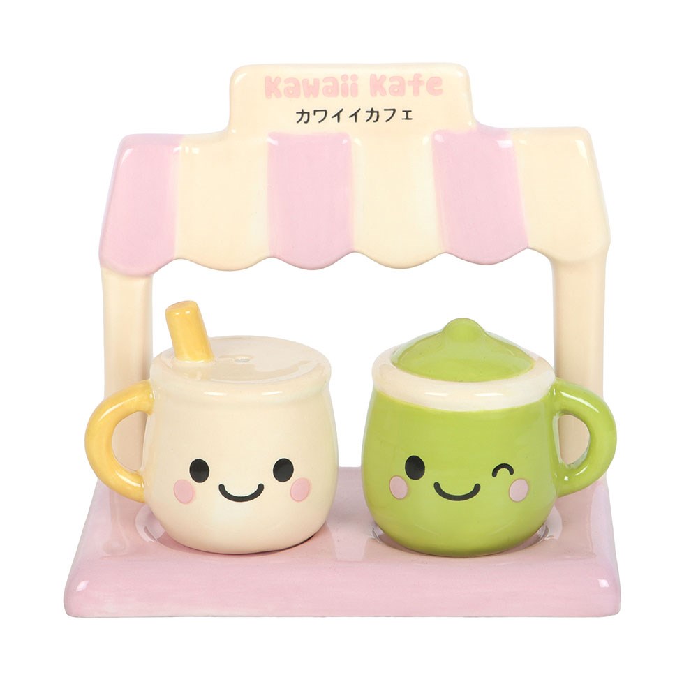 Salero y Pimentero Latte y Matcha