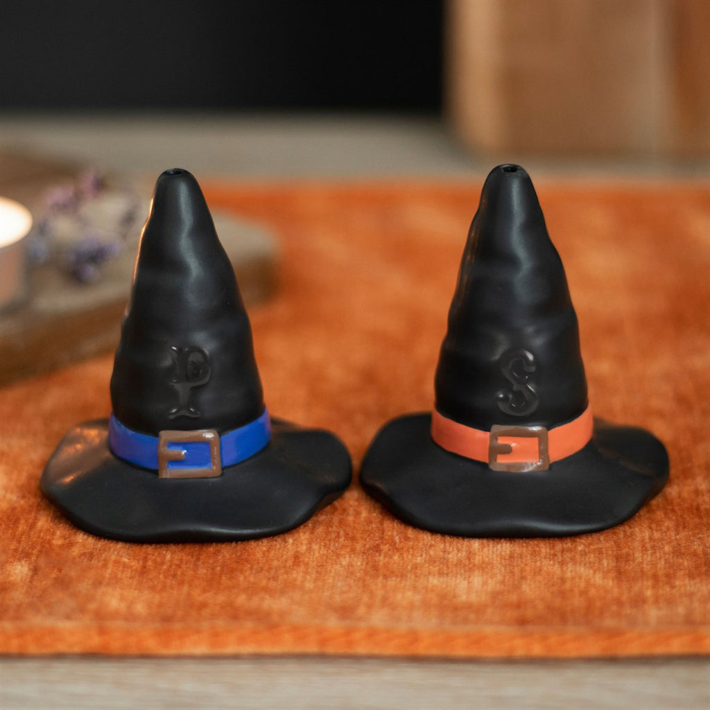 Salero y Pimentero Sombreros de Bruja