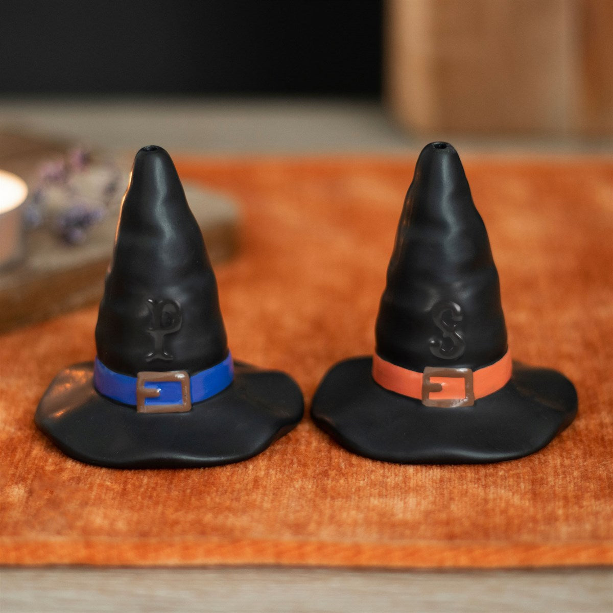 Salero y Pimentero Sombreros de Bruja