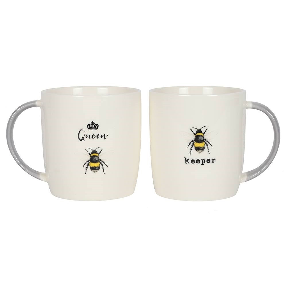 Set de 2 Tazas Abeja Reina y Apicultor