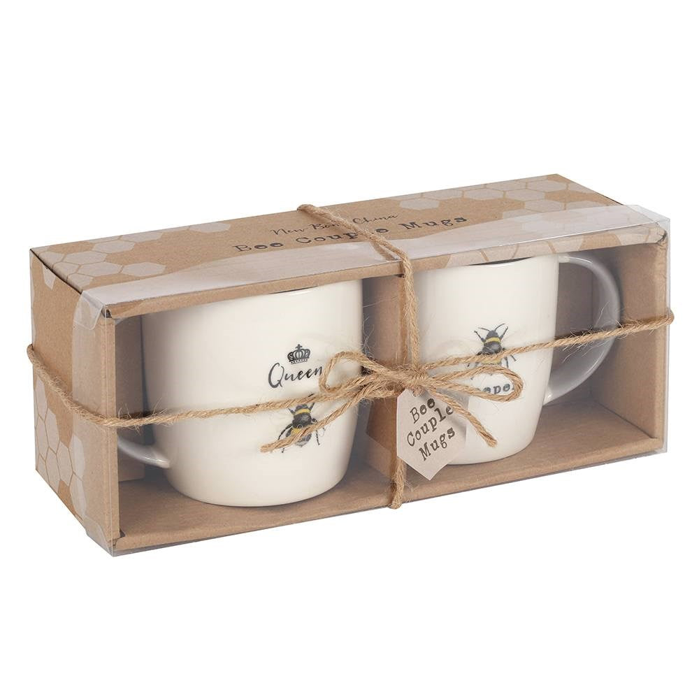 Set de 2 Tazas Abeja Reina y Apicultor