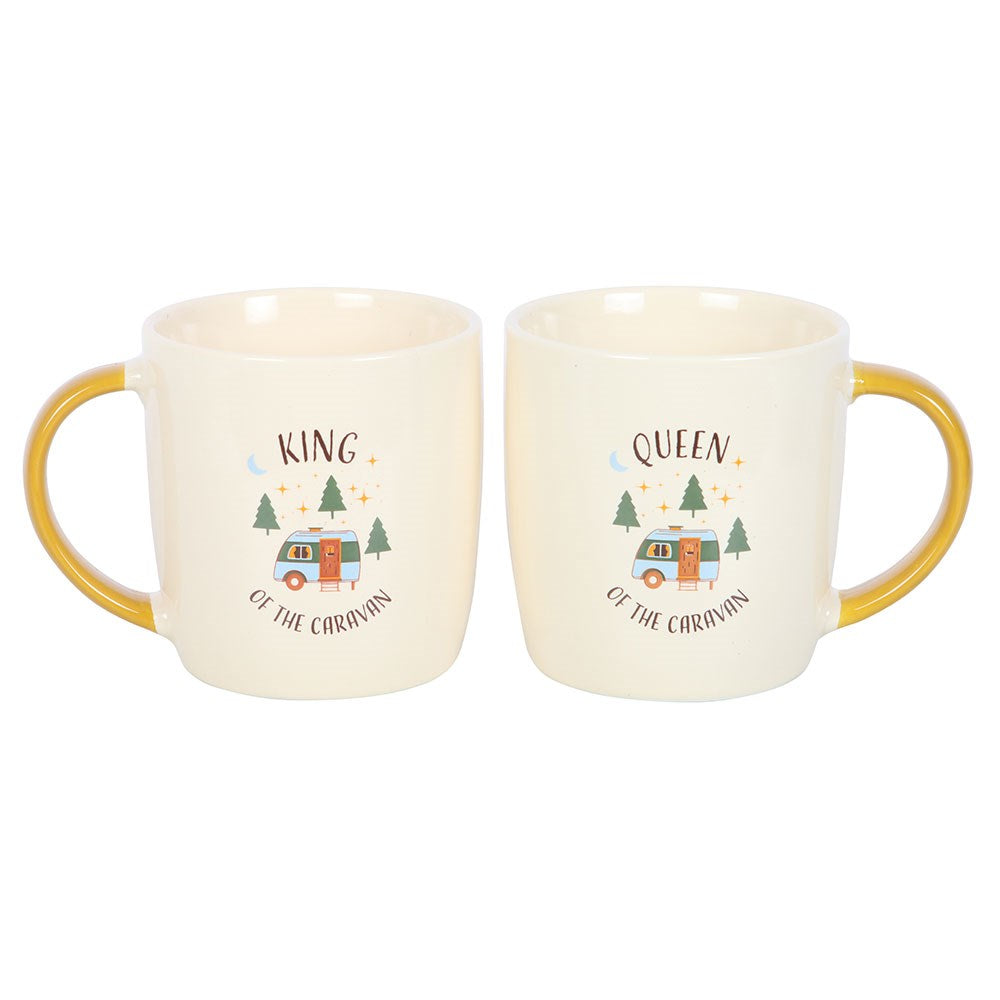Set de 2 Tazas Caravana King & Queen