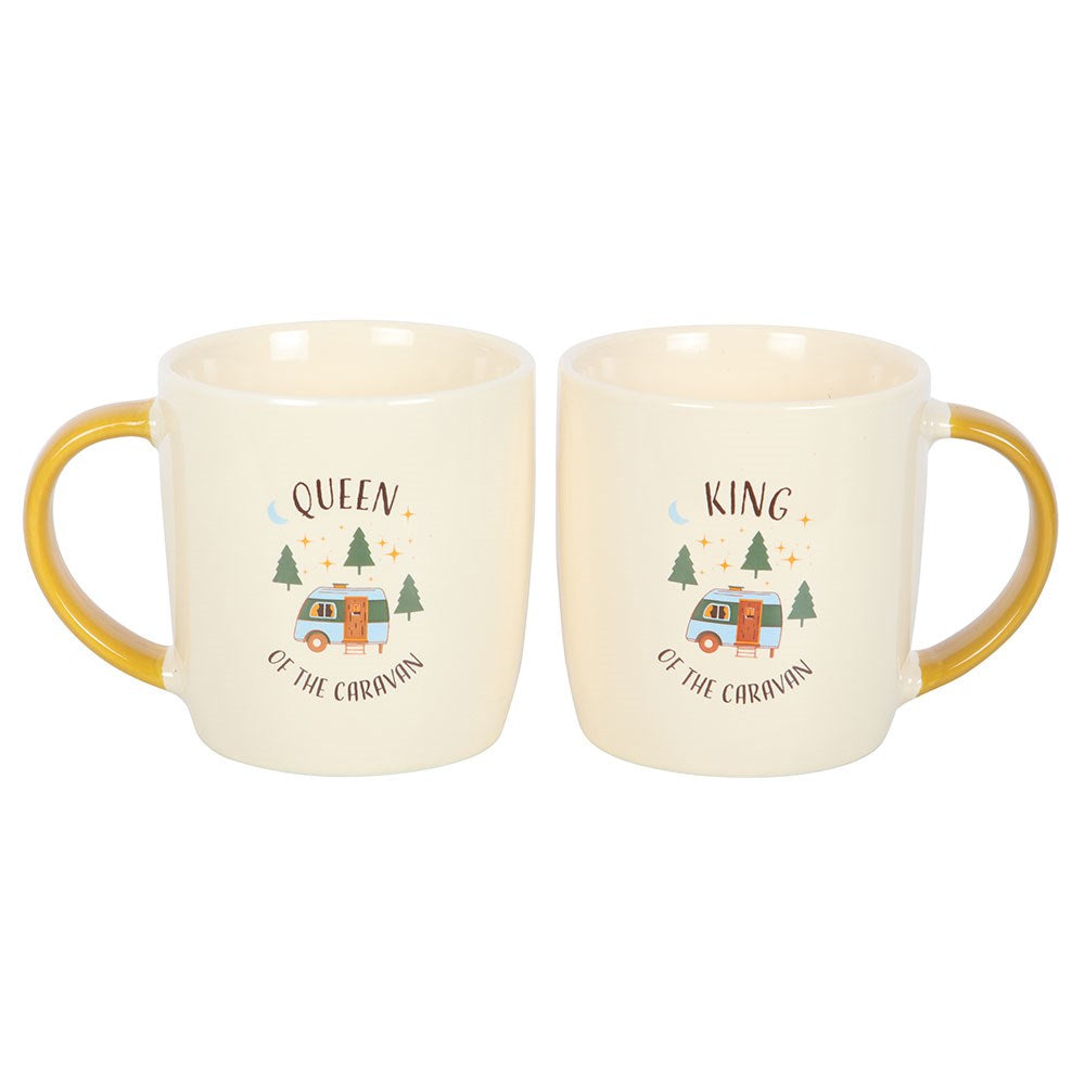 Set de 2 Tazas Caravana King & Queen