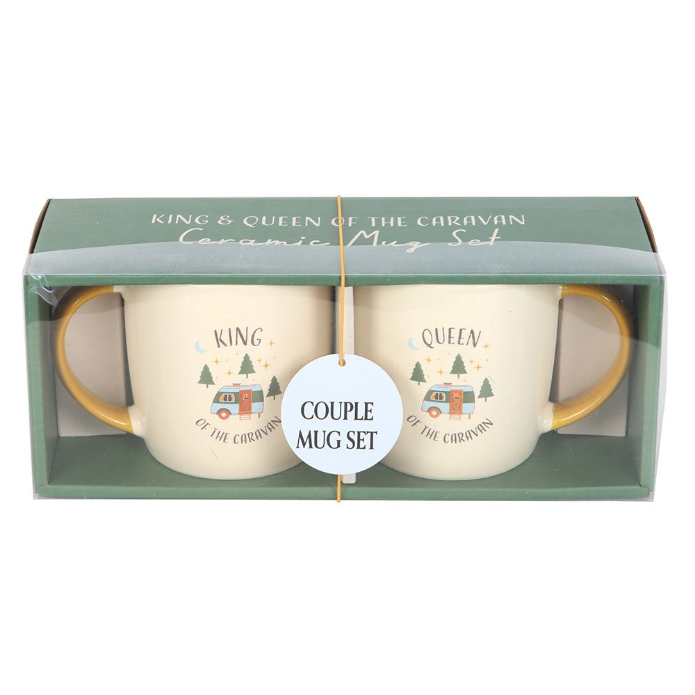 Set de 2 Tazas Caravana King & Queen