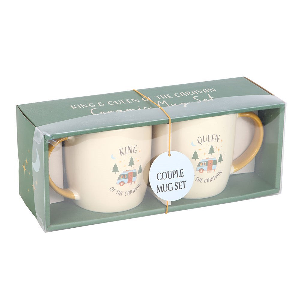 Set de 2 Tazas Caravana King & Queen