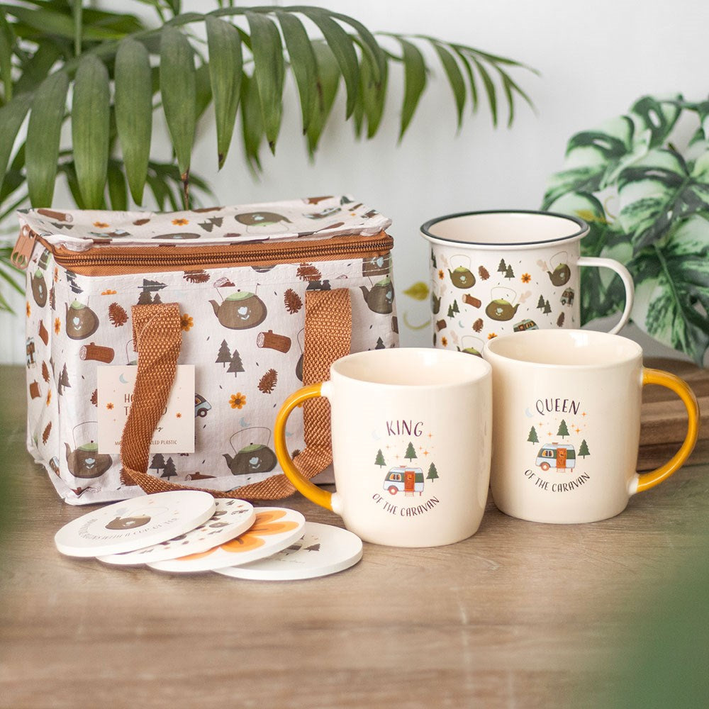 Set de 2 Tazas Caravana King & Queen