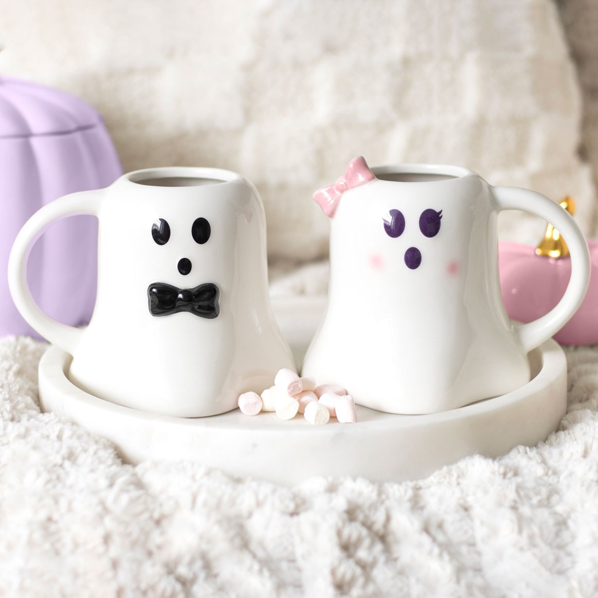 Set de 2 Tazas Fantasmitas Mr & Mrs Boo