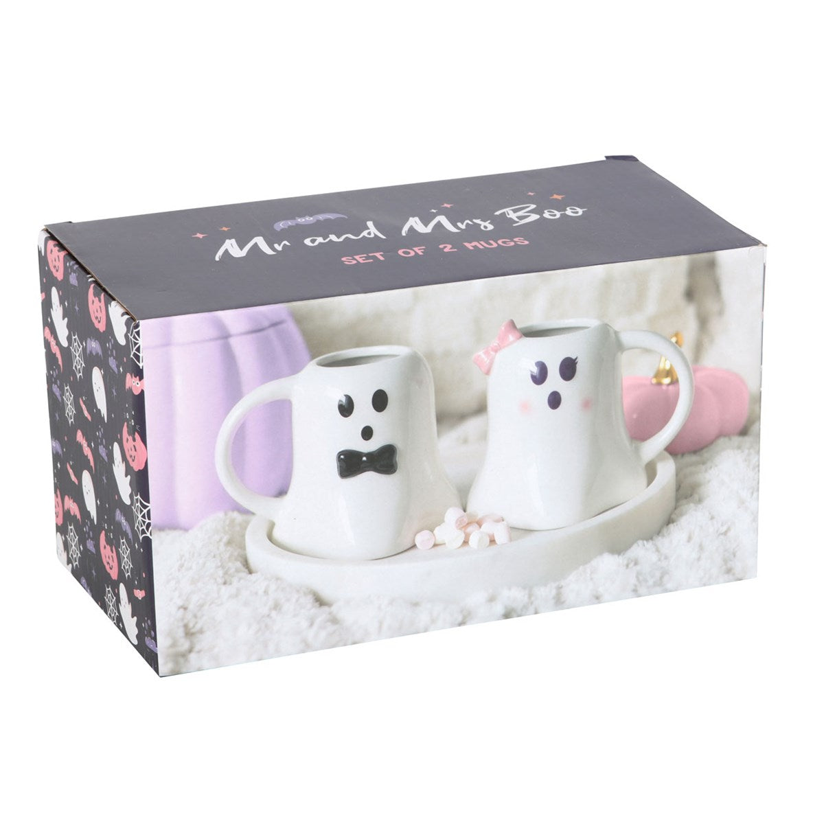 Set de 2 Tazas Fantasmitas Mr & Mrs Boo