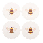 Set de 4 Posavasos Abejas