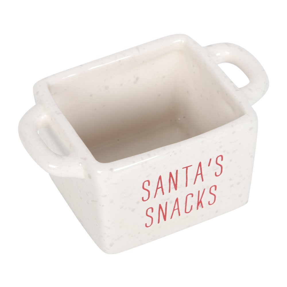 Set de 3 cuencos para picoteo Navidad Blanca AMI HOME