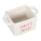 Set de 3 cuencos para picoteo Navidad Blanca AMI HOME