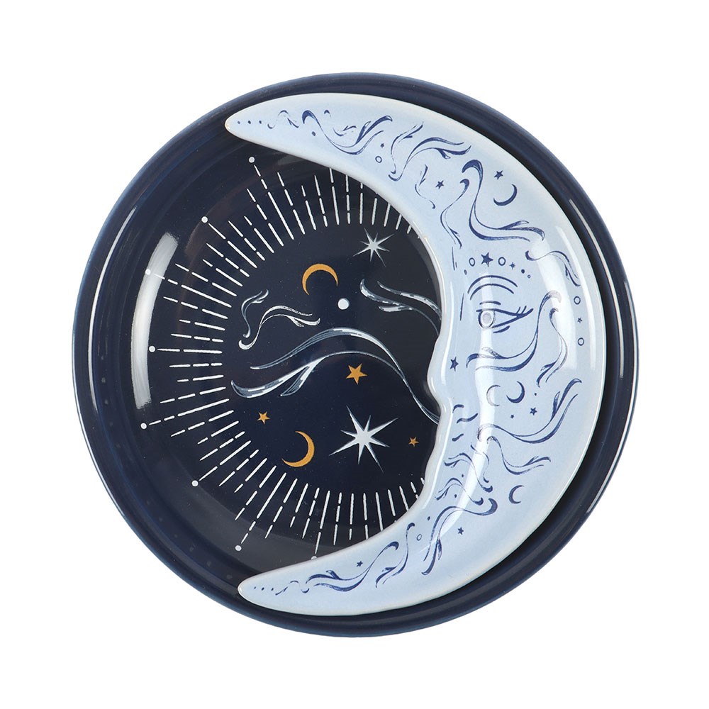 Set de 2 Platitos Apilables "Luna Azul"