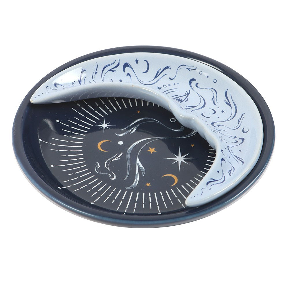 Set de 2 Platitos Apilables "Luna Azul"
