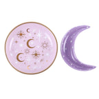 Set de 2 Platitos Apilables "Luna Morada"