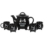 Set de Té Caldero de Bruja