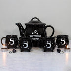 Set de Té Caldero de Bruja
