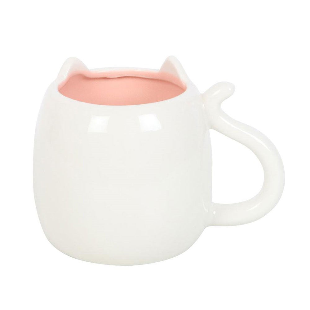 Taza Gatito Blanco