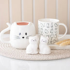 Taza Gatito Blanco