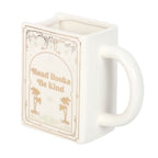 Taza Libro Read Books Be Kind Blanca