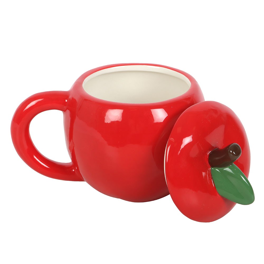Taza Manzana con Tapa