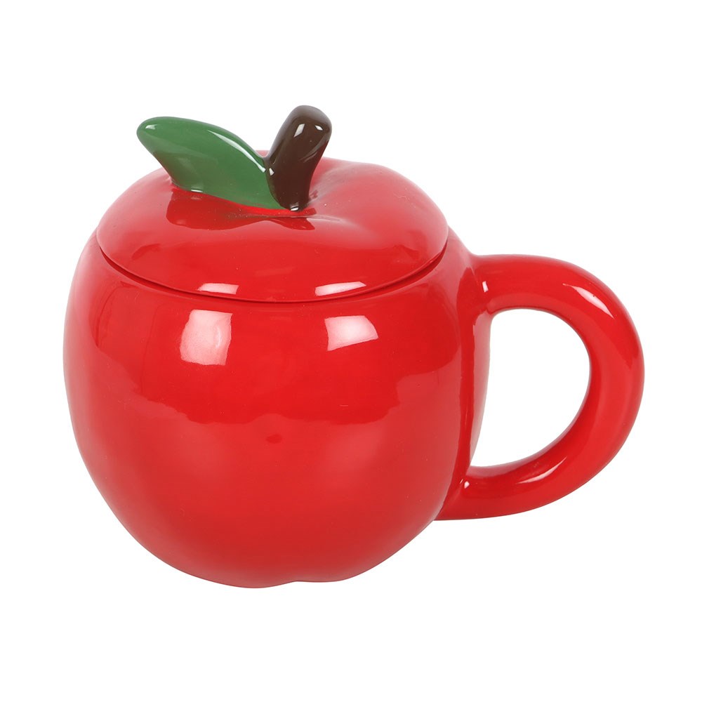 Taza Manzana con Tapa