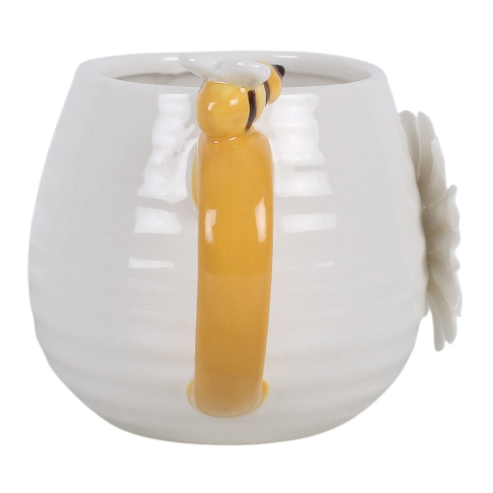 Taza Margaritas y Abeja 3D