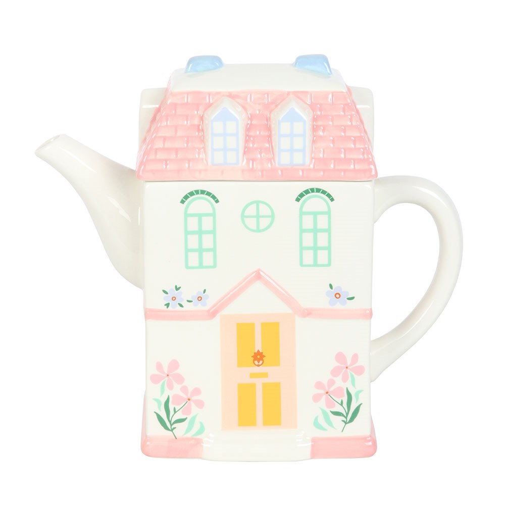 Tetera Casita Pastel