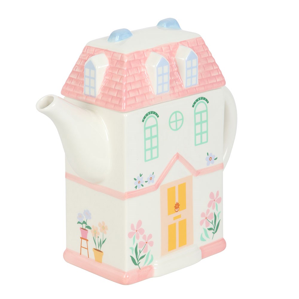 Tetera Casita Pastel