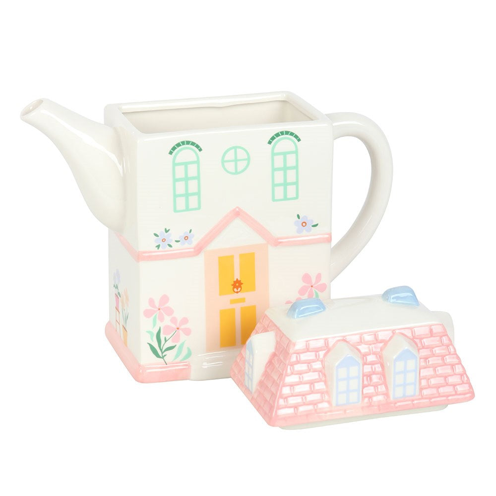 Tetera Casita Pastel