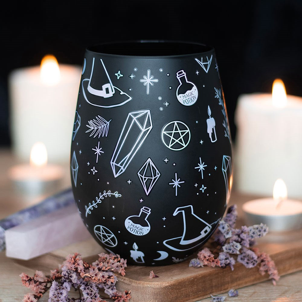 Vaso Bruja de Cristales