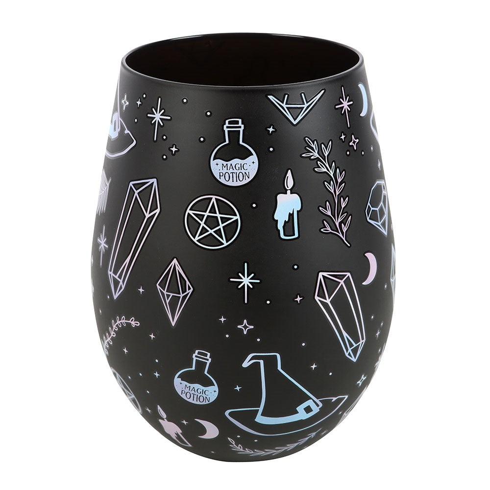 Vaso Bruja de Cristales