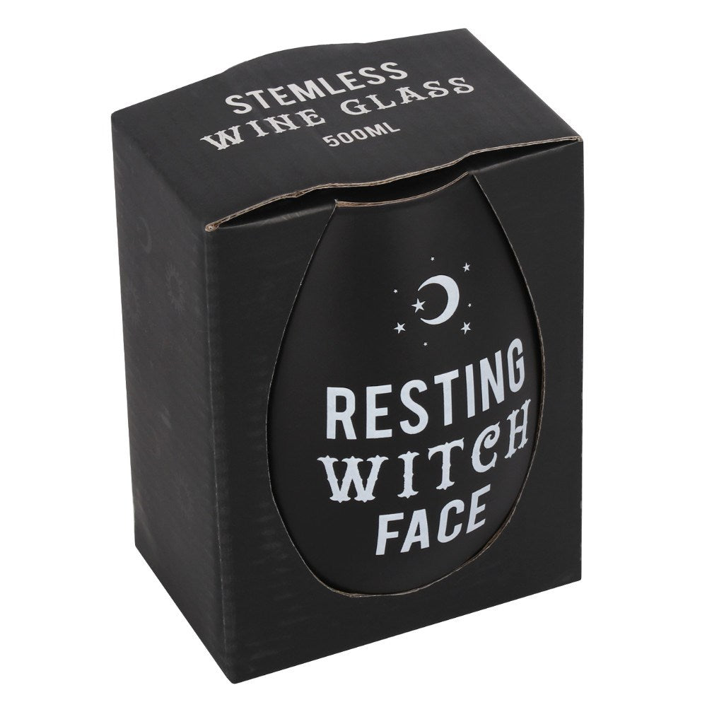 Vaso Negro Resting Witch Face