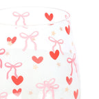 Vaso Lazos y Corazones