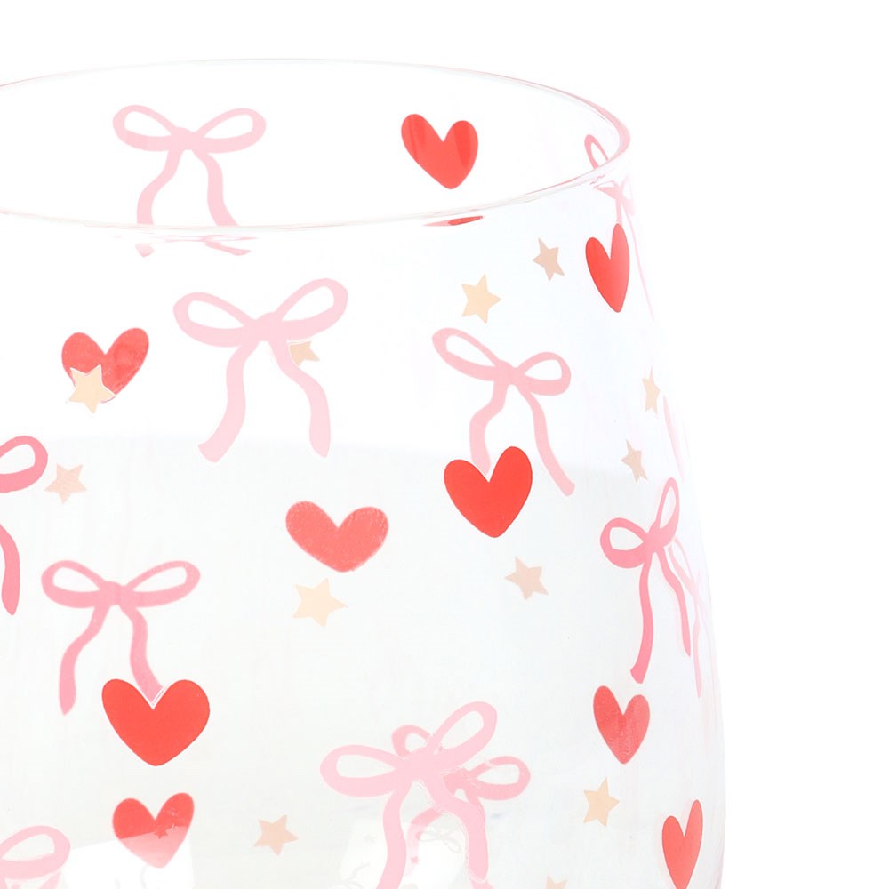 Vaso Lazos y Corazones