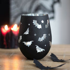 Vaso Murciélagos Plateado