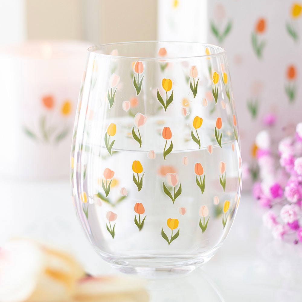 Vaso Tulipanes