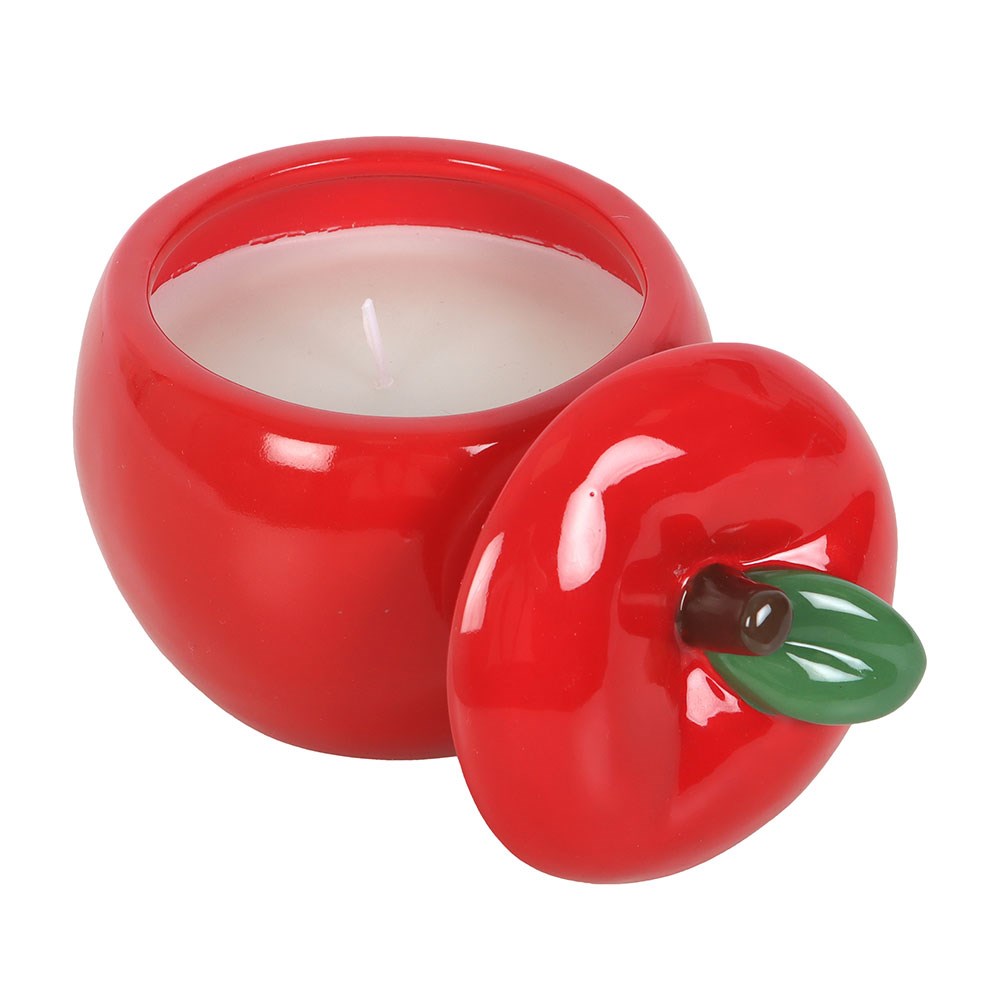 Vela en Tarro Manzana Roja