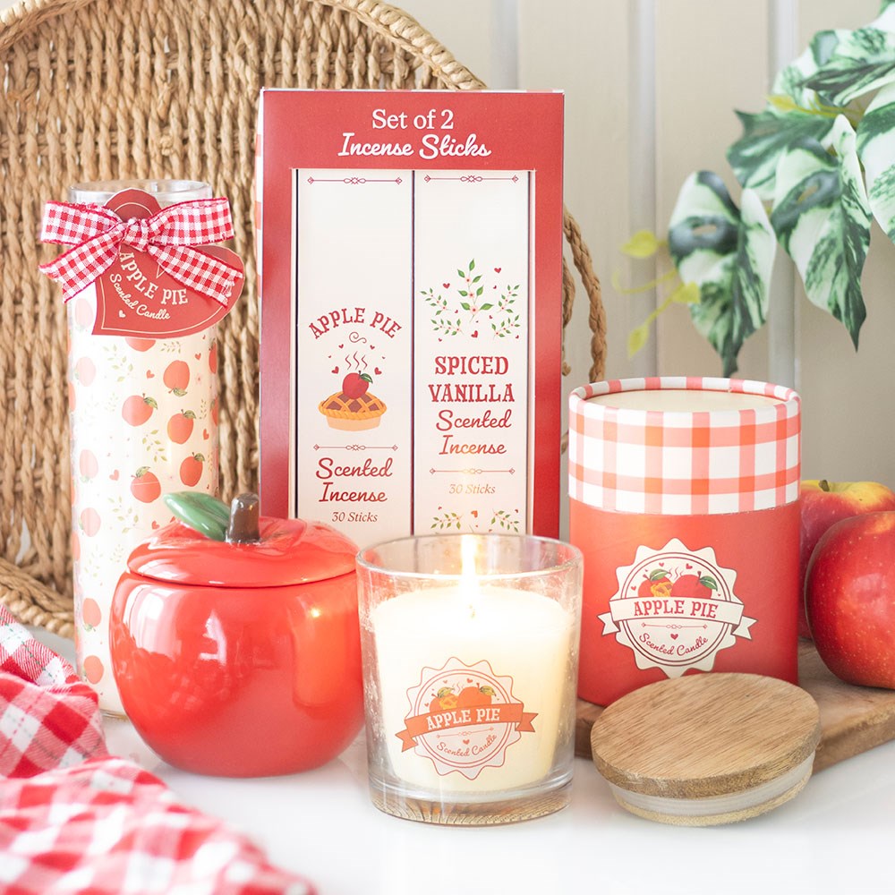 Vela en Tarro Manzana Roja